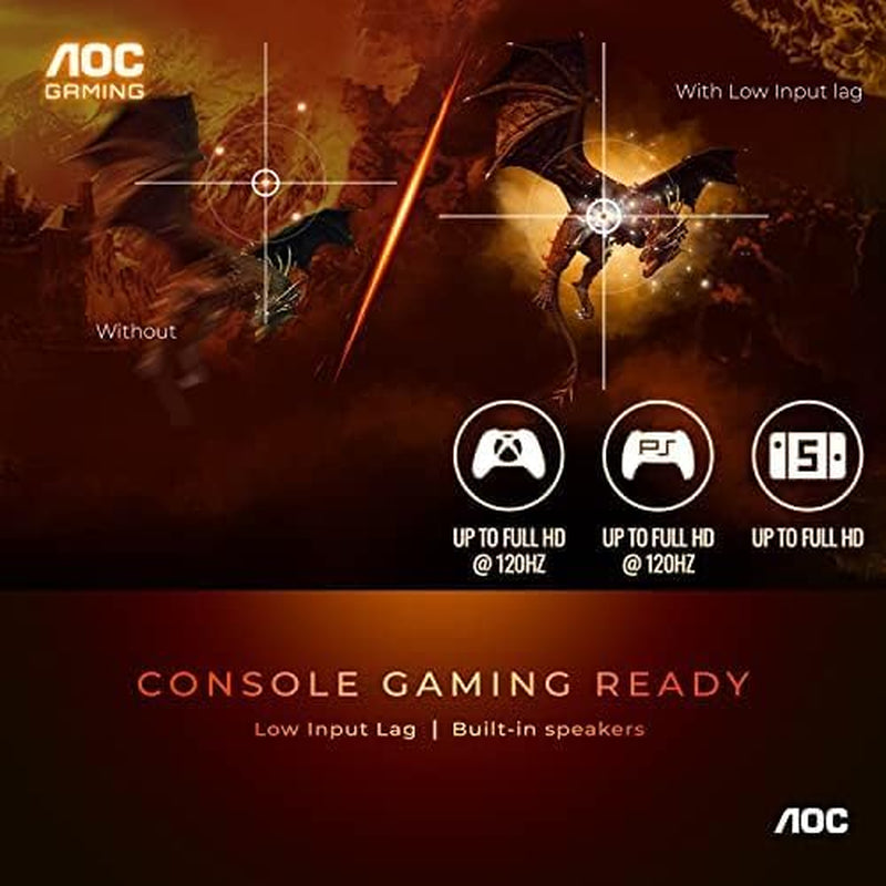 AOC C27G2Z 27” Curvo 240Hz – Monitor Gamer FHD Ultra-Rápido