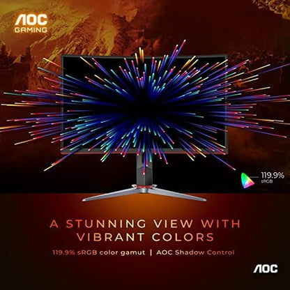 AOC C27G2Z 27” Curvo 240Hz – Monitor Gamer FHD Ultra-Rápido